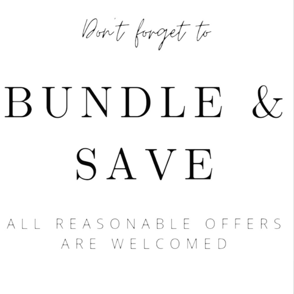 Bundle and SAVE !!